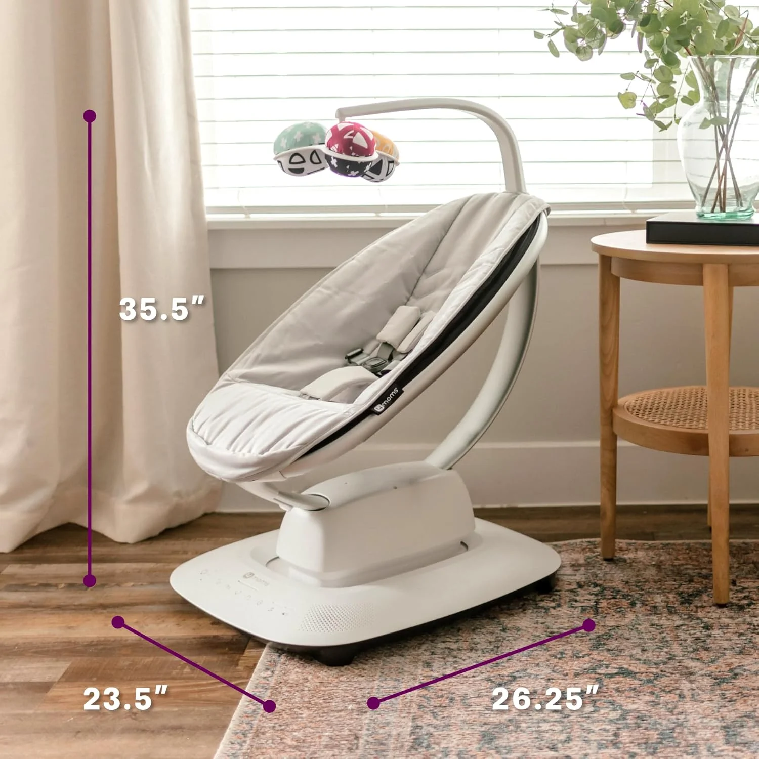 Cadeira de descanso elétrica MamaRoo 5.0 - 4MOMS