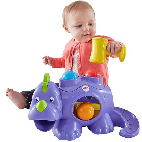 Fisher-Price Brinquedo para Bebês Dino Bolinhas Divertidas